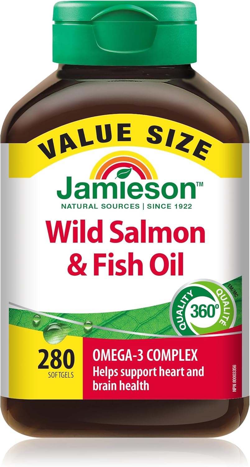 Detalle de Jamieson Fish Oil Softgels 1,000 mg