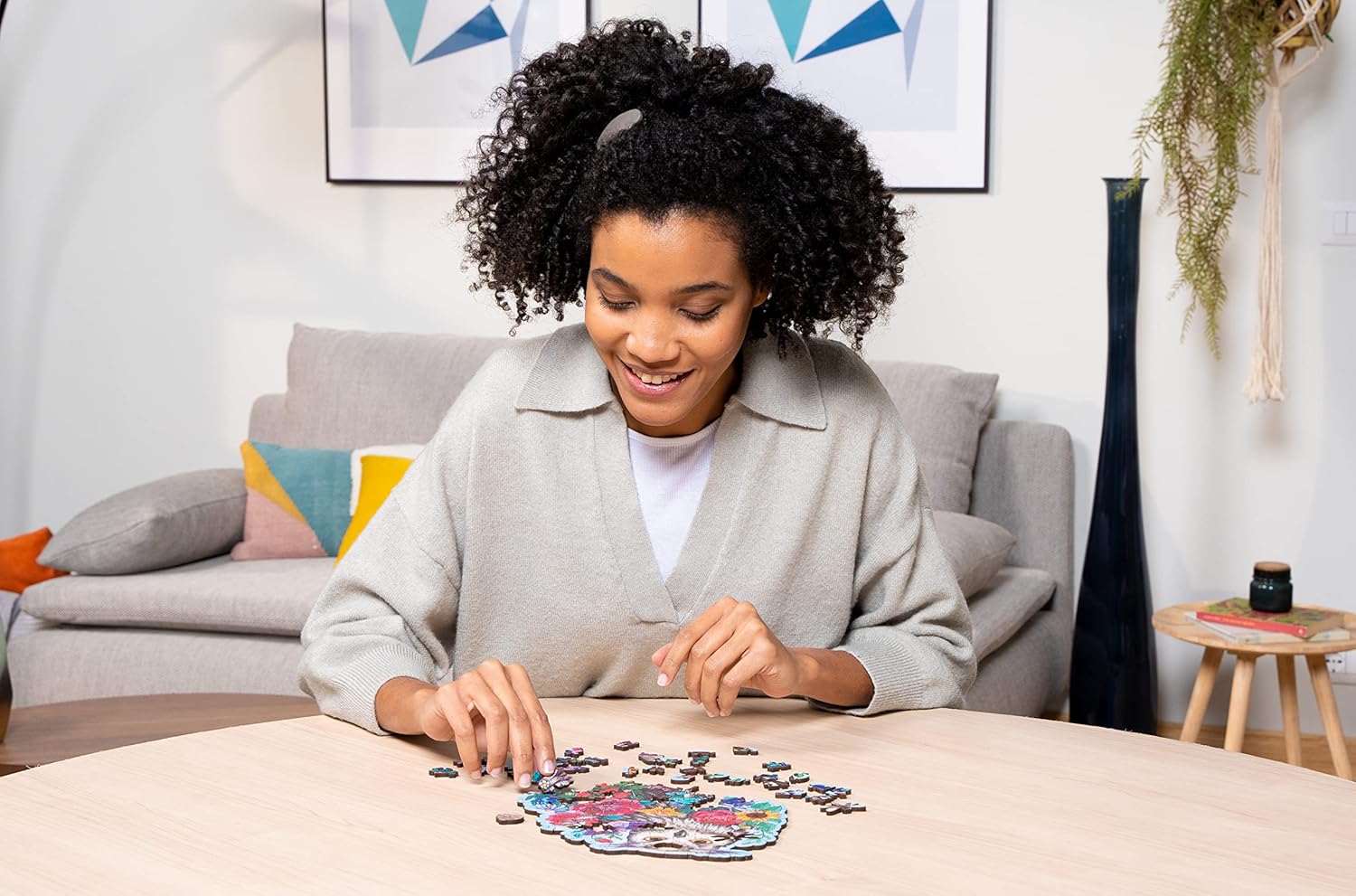 Thumbnail 1 de Ravensburger Wooden Puzzle 17511 „Geheimnisvolle Eule“ (150 Teile) mit 15 Holzfiguren