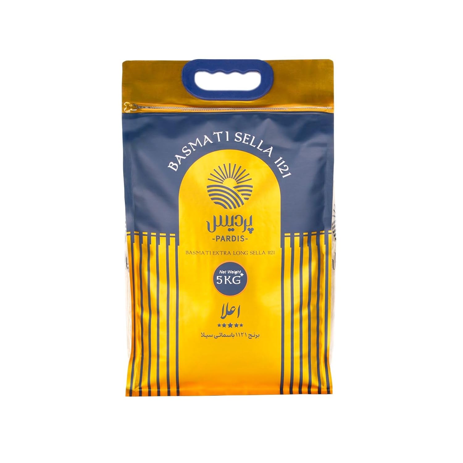 Thumbnail 6 de Pardis Basmati Reis 4,5 kg – Premium Extra Langkorn, aromatisch & duftend, wiederverschließbarer Beutel