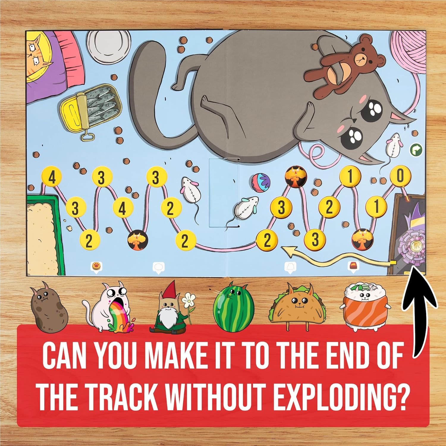 Thumbnail 3 de Exploding Kittens Board Game 2–6 Players