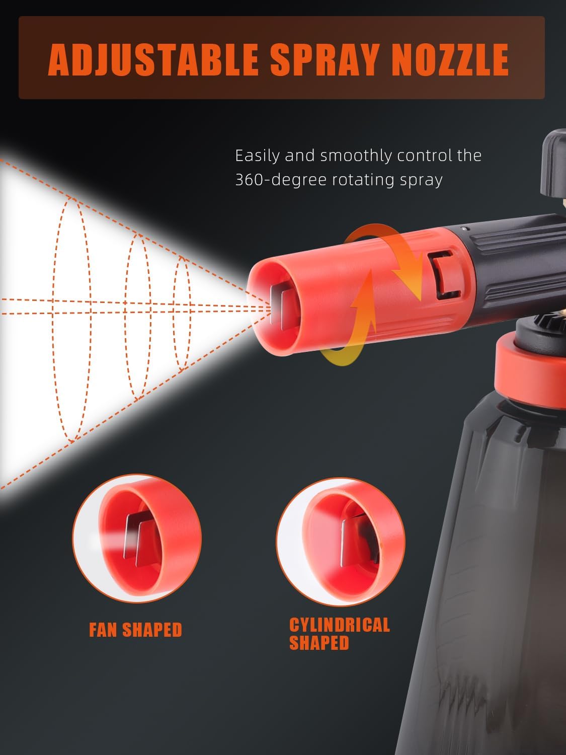Detalle de SPTA Foam Cannon, 34 oz bottle