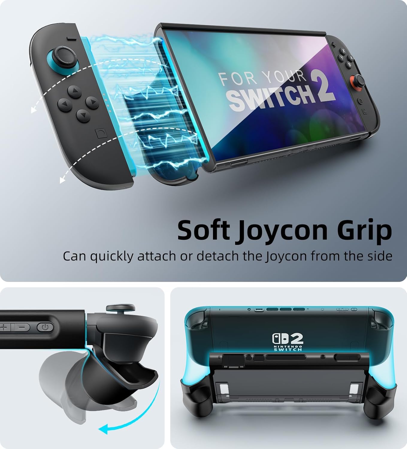 Thumbnail 3 de TiMOVO Dockable Case for Nintendo Switch 2 — 2025 protective case
