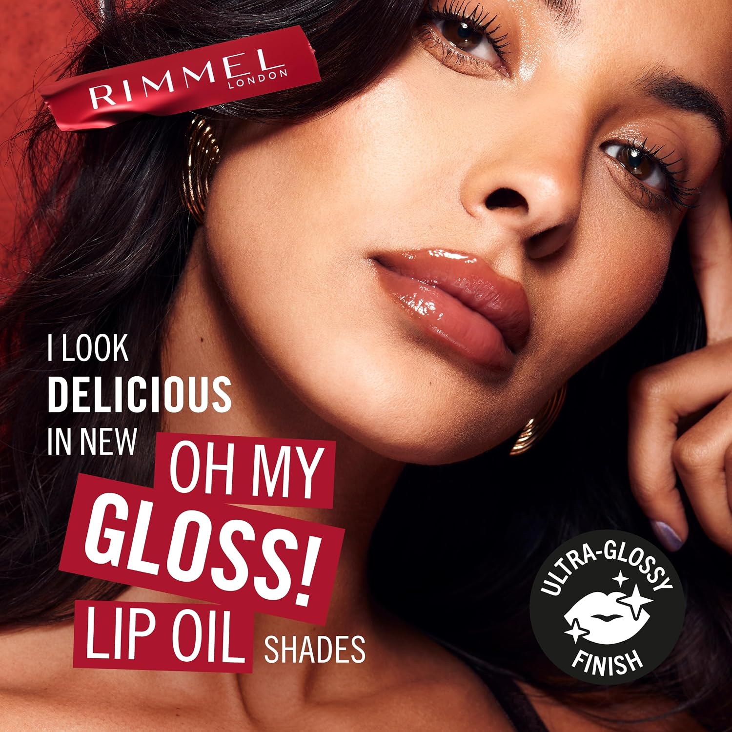 Detalle de Rimmel London Oh My Gloss! Lip Oil – Cappuccino Deep (010), 4,5 ml