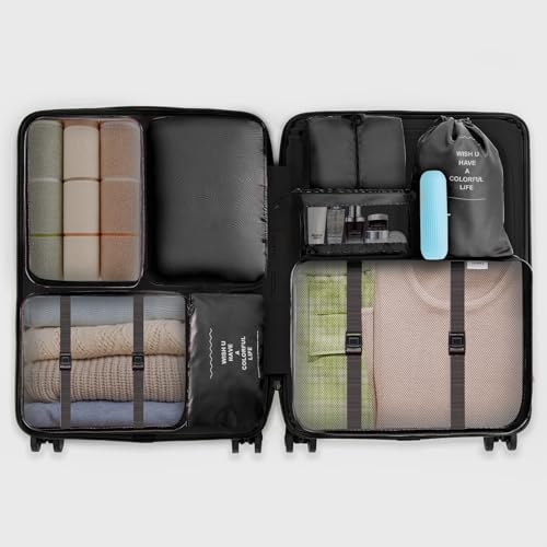 Thumbnail 3 de Jsdoin Packing Cubes for Suitcase (11 PCS) – Waterproof Luggage Organisers