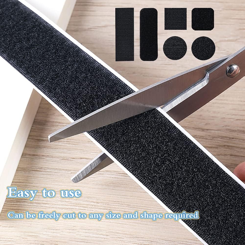 Thumbnail 3 de 5M Self-Adhesive Hook and Loop Strips 50 mm 📎