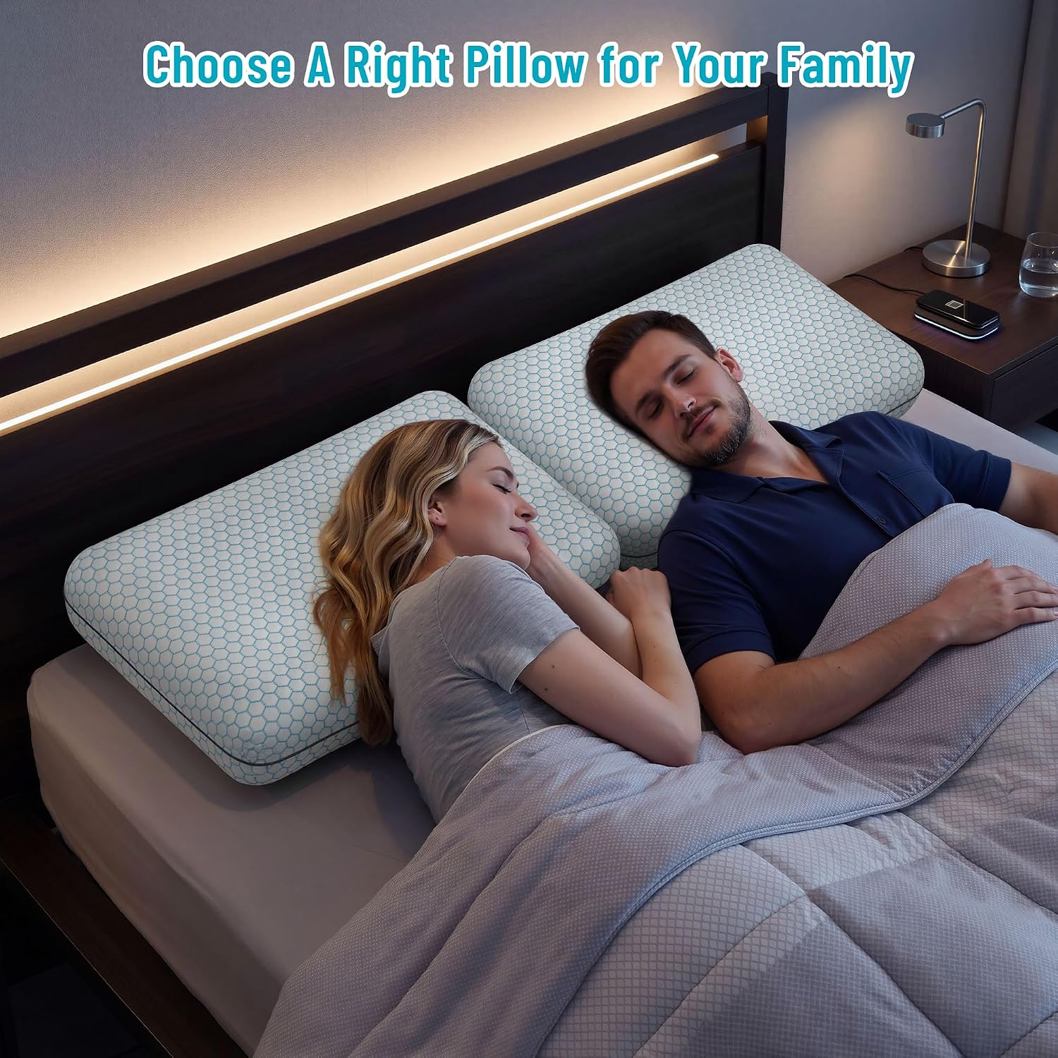 Thumbnail 6 de CushyOasis Bed Pillows, Standard Size