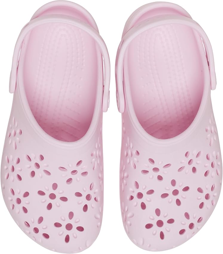Thumbnail 3 de Crocs Classic Floral Cut Out Clog K zuecos 32/33