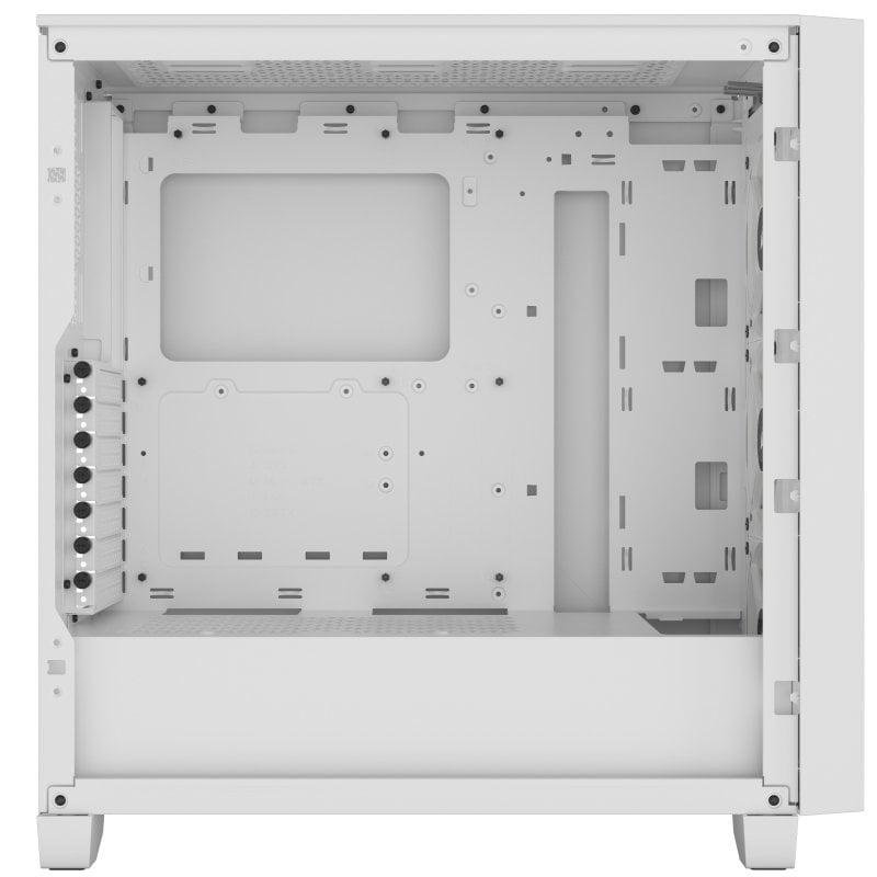 Detalle de Corsair 3000D RGB AIRFLOW Blanca, cristal templado