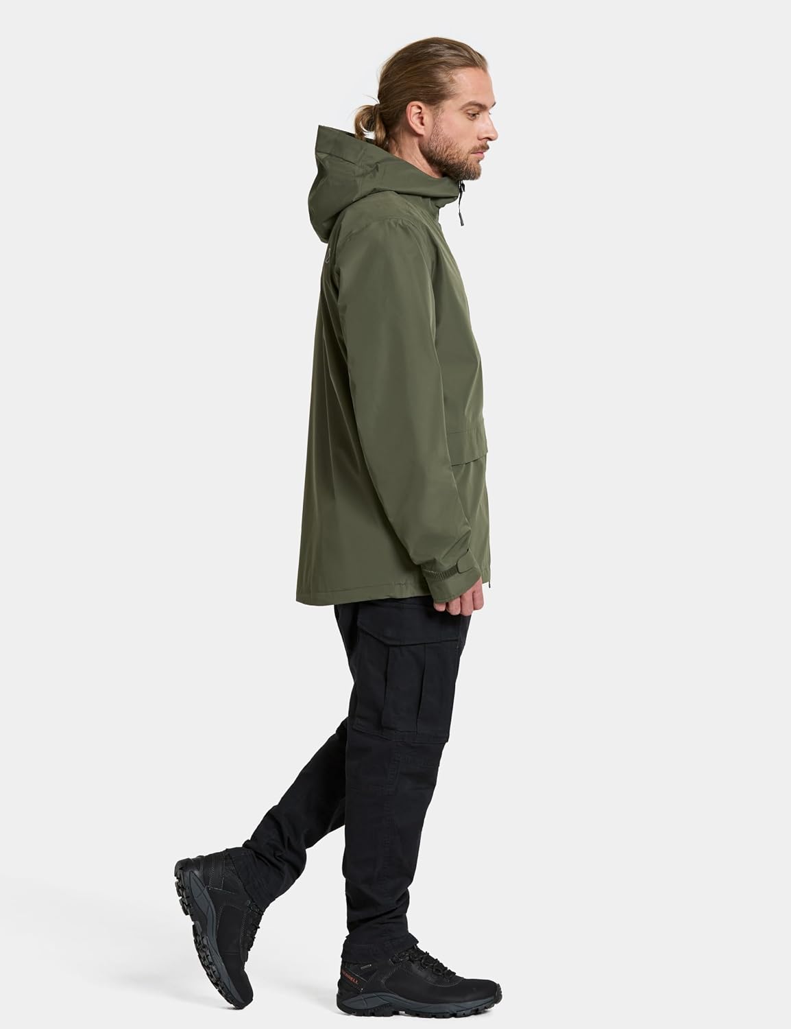 Detalle de Didriksons Nordic Men's Jacket: Waterproof, Windproof Rain Wardrobe Essential