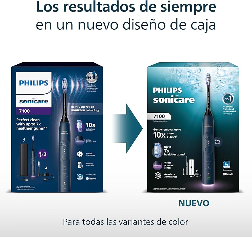 Thumbnail 5 de Philips Sonicare 7100 Cepillo Dental Eléctrico 🦷 Paquete de 2