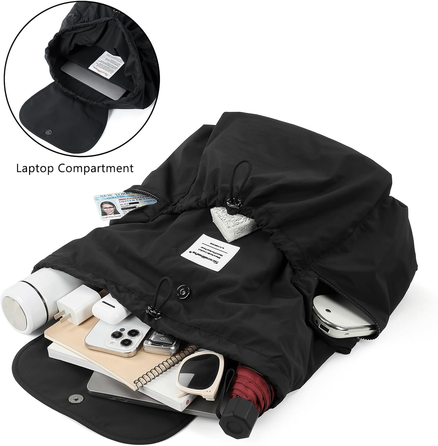 Thumbnail 4 de SEPWIK Travel Backpack Lightweight Carry-On