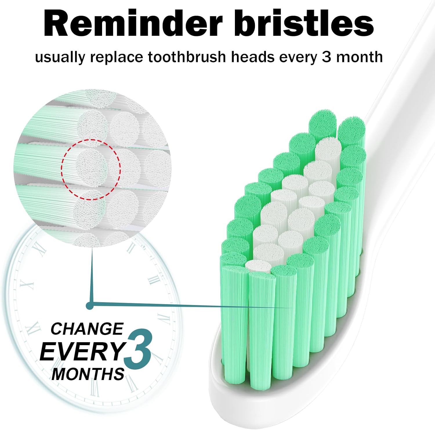Thumbnail 5 de Philips Sonicare Replacement Brush Heads 6-Pack 🪥