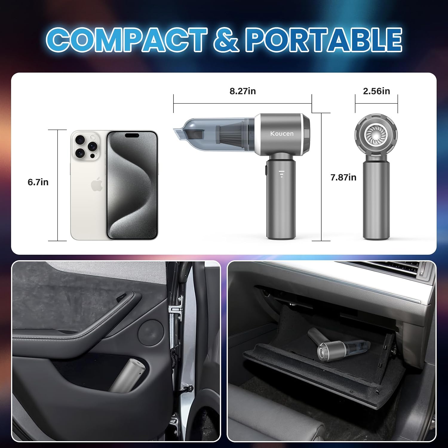 Thumbnail 6 de Cordless Handheld Vacuum, 20,000 Pa