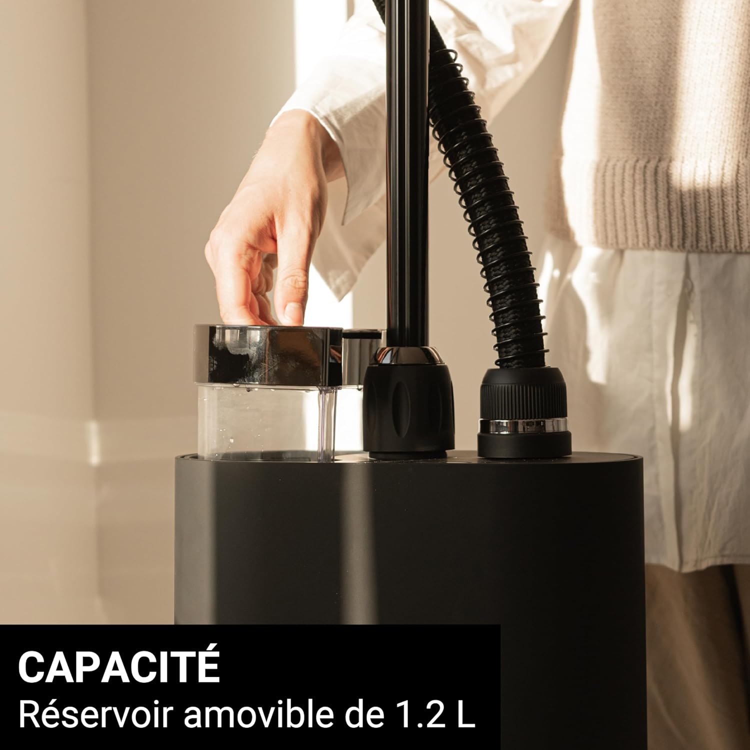 Thumbnail 5 de STEAMONE Stilys – Défroisseur vapeur vertical 2000 W, autonomie 60 min, prêt en 60 s