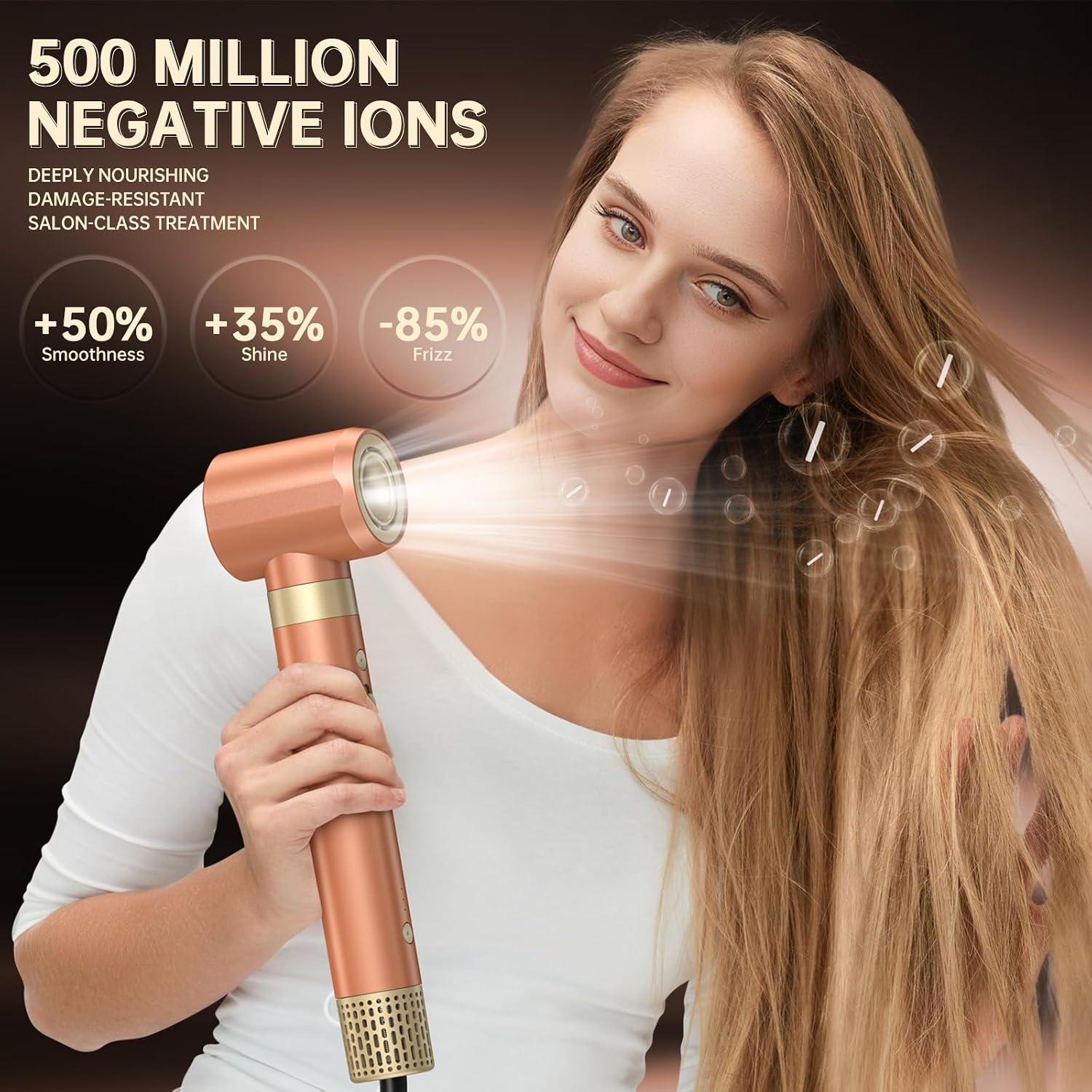 Thumbnail 3 de webeauty F9E 6-in-1 multistyler met 110.000 tr/min en 6 opzetstukken