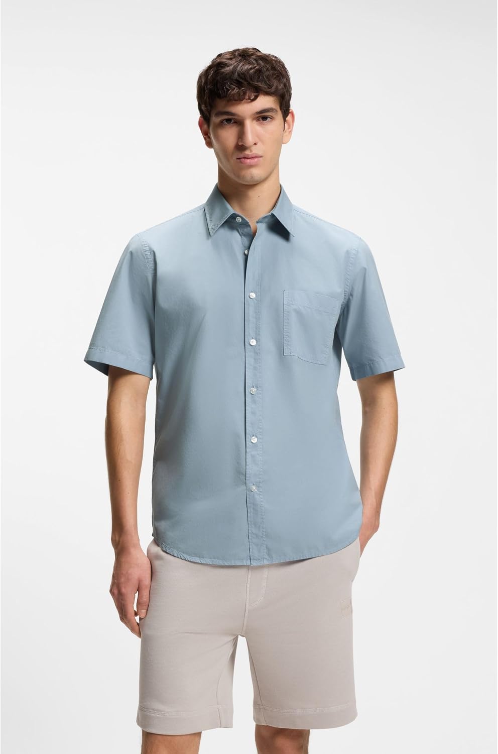 Detalle de Boss Relegant_6-Short_m 10260284 01, Maglietta Uomo