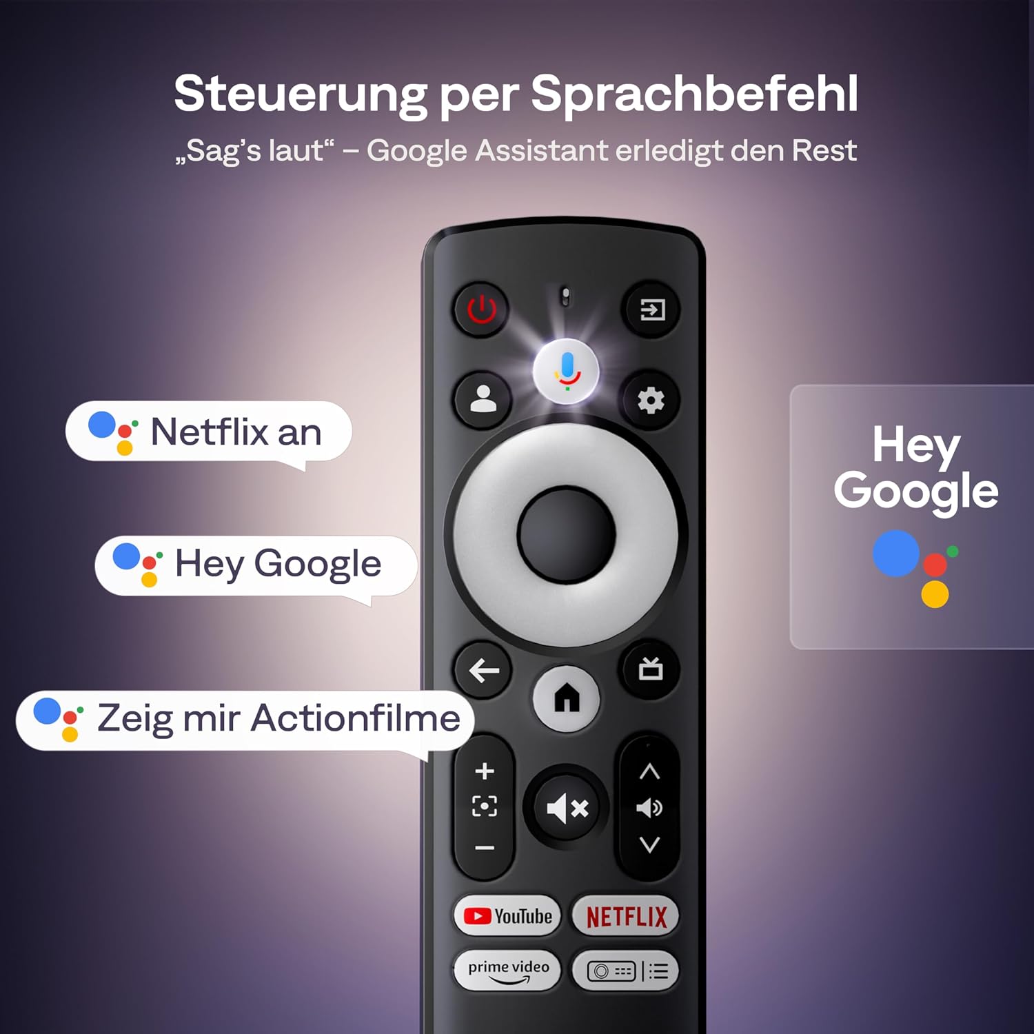 Detalle 2 de Aurzen Eazze D1G Beamer 1080p mit Google TV