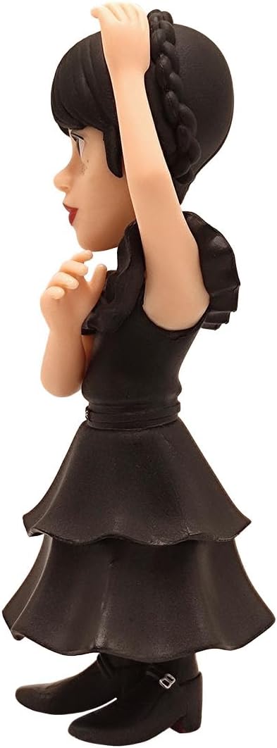 Detalle 2 de Figurine Minix Mercredi avec sa robe de bal #127 – Wednesday – 12 cm