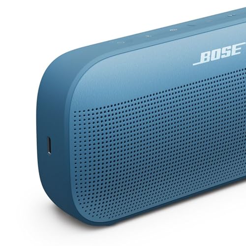 Detalle de Bose SoundLink Flex SE (2nd Gen) Portable Bluetooth Speaker – Blue Dusk
