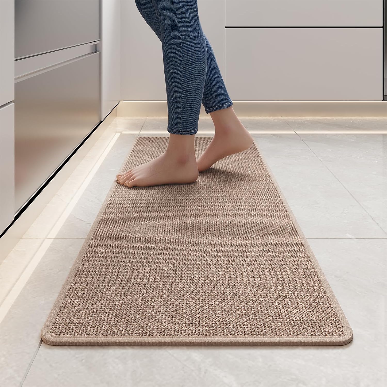 Detalle de YDKGL Kitchen Mat 17x47 Runner 🧽