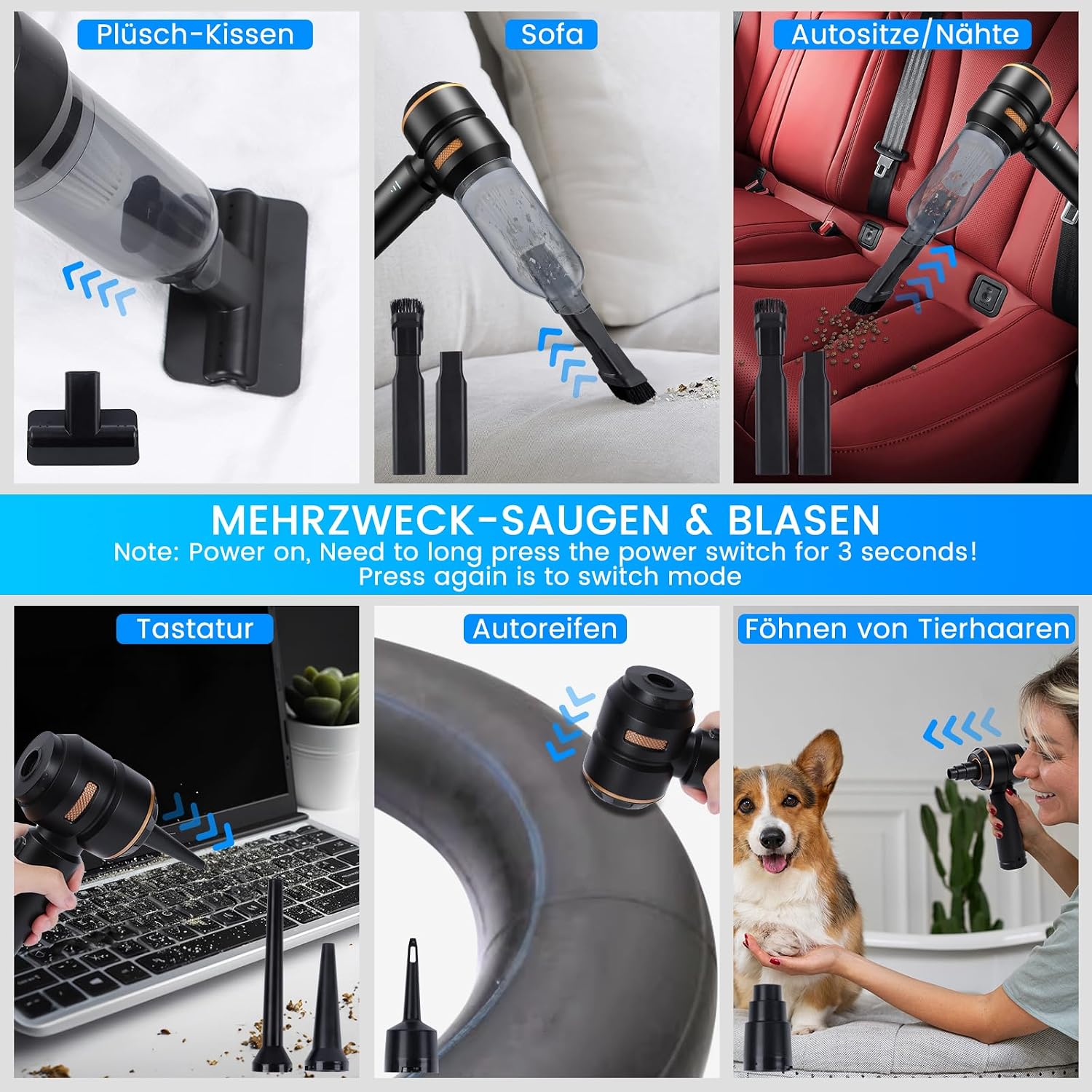 Detalle 2 de Aspirabriciole 20000PA Mini cordless