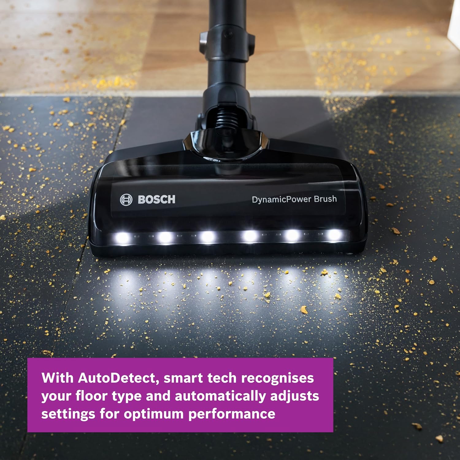 Thumbnail 3 de Bosch Unlimited 7 BCS712BGB ProHome cordless vacuum with Flex Tube, charger and 2 batteries (black)