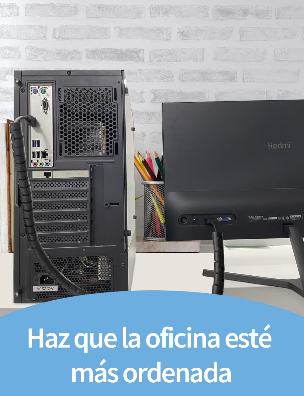 Thumbnail 6 de shinfly Organizador de Cables 3m