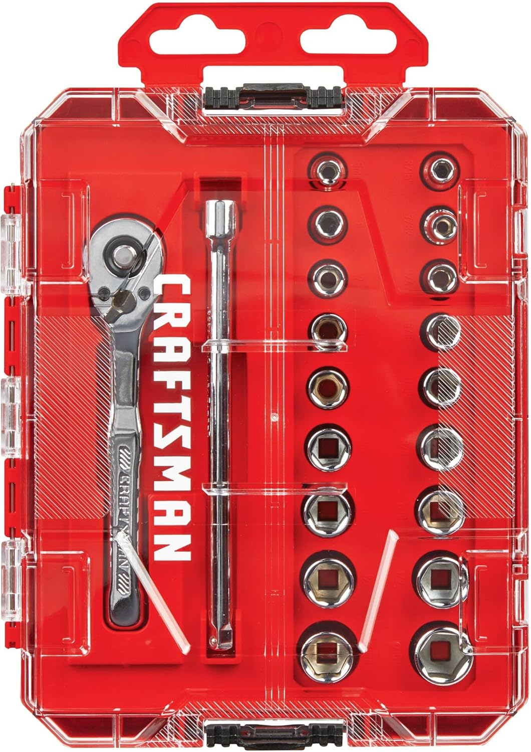 Thumbnail 3 de Craftsman Mechanics Tool Set, 1/4 Inch Drive, 20 Piece (CMMT12108)