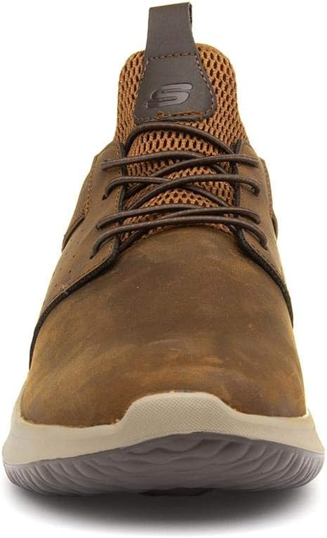 Detalle 2 de Skechers Herren Delson-Axton – Streetwear-Sneaker mit Goga Mat Dämpfung
