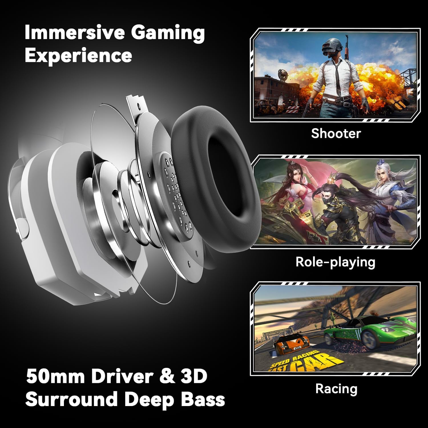 Thumbnail 1 de IMYB A88 Gaming Headset