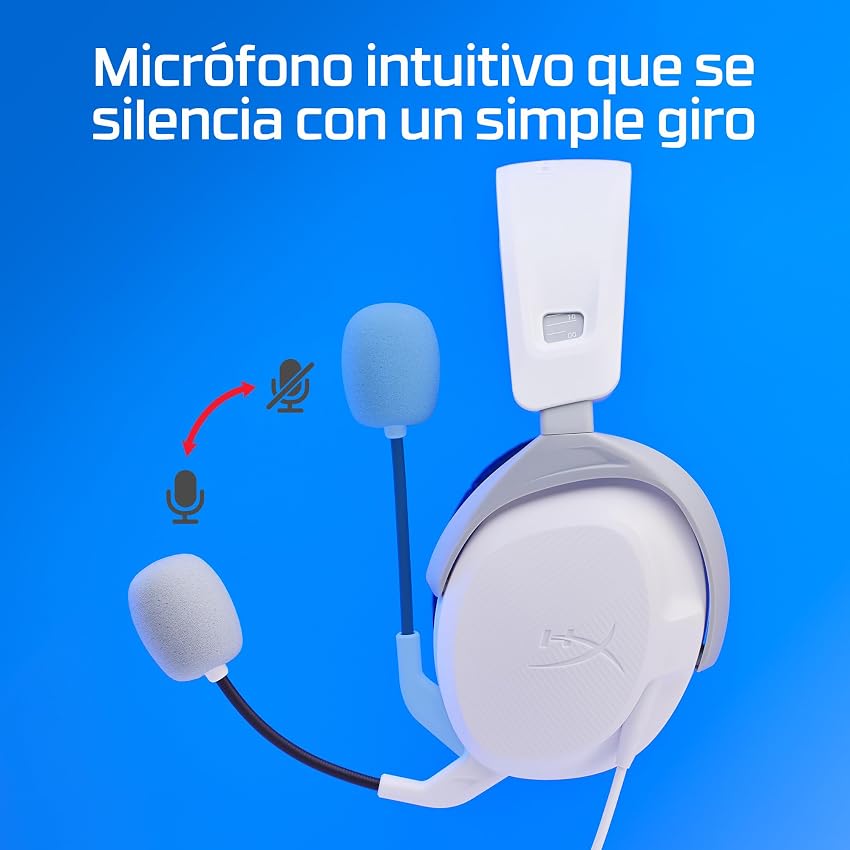Thumbnail 1 de HyperX Cloud Stinger 2 🕹️, Cascos Gaming PS4 con Micrófono