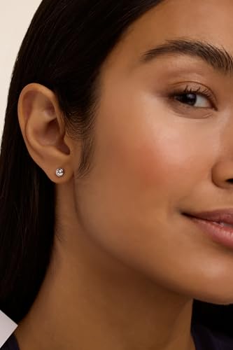 Detalle 2 de Ted Baker Sinee Mini Crystal Stud Earrings For Women (Silver/Crystal)