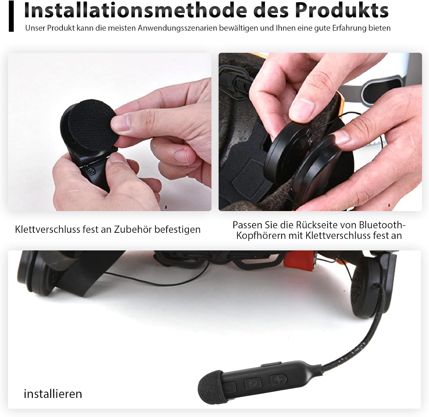 Thumbnail 6 de HOSPAOP BT12 motorhelmheadset met Bluetooth 5.0 en handsfree bellen