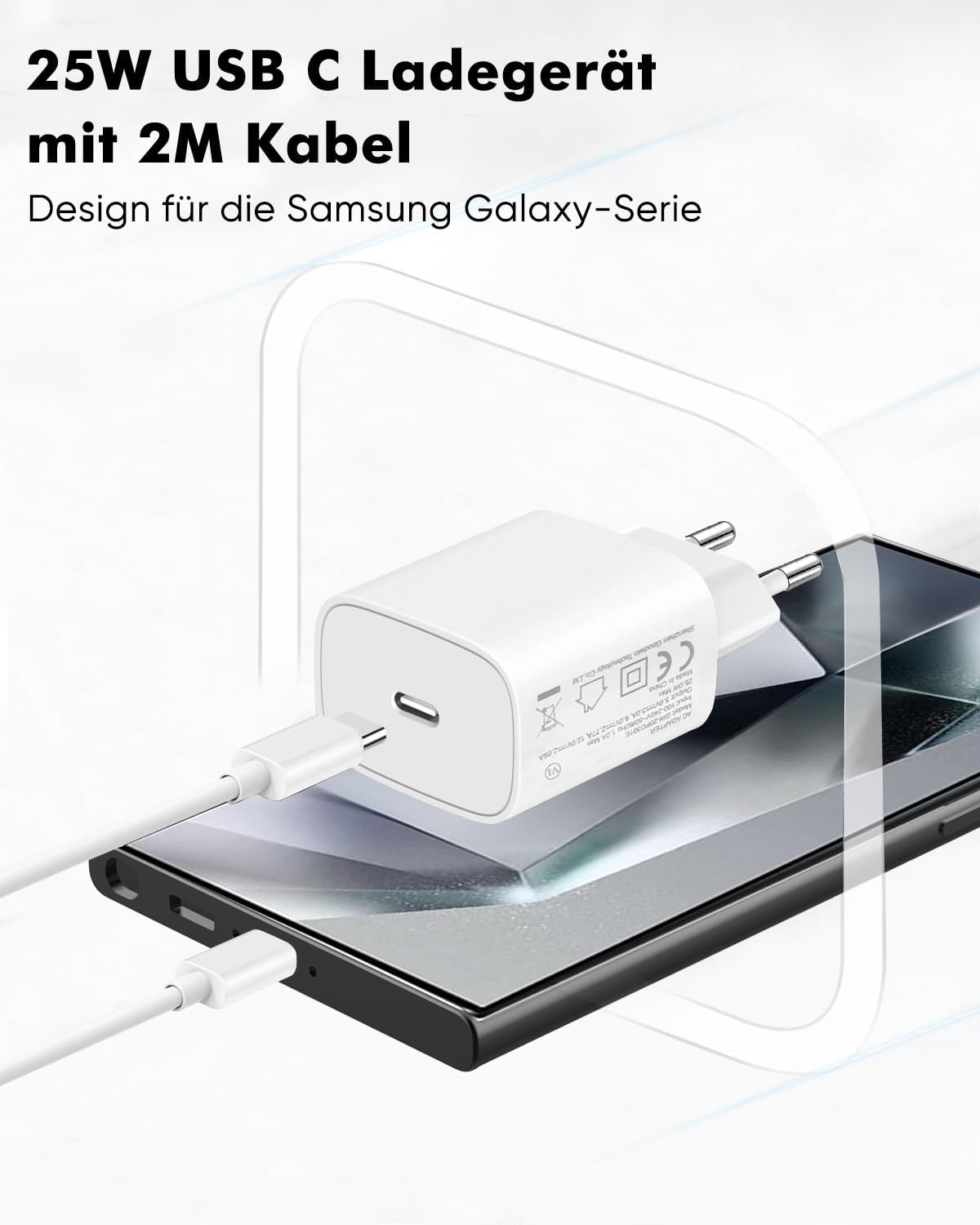 Detalle 2 de Samsung USB C Schnellladegerät 25W