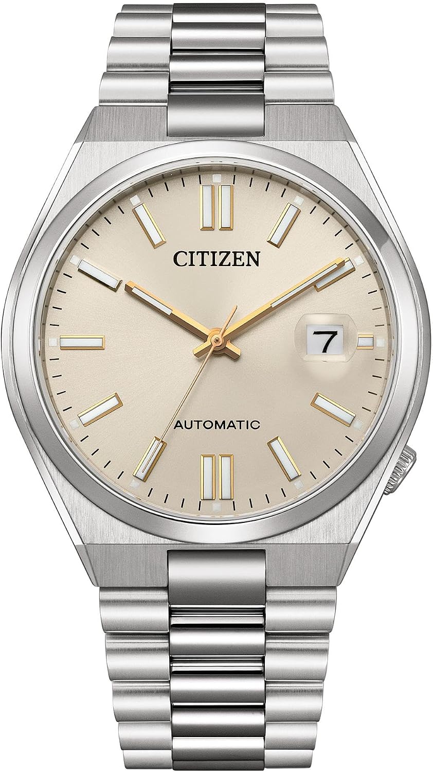 Detalle de Citizen Herren Uhr NJ0150-81E, Schwarz – Präzision trifft Design