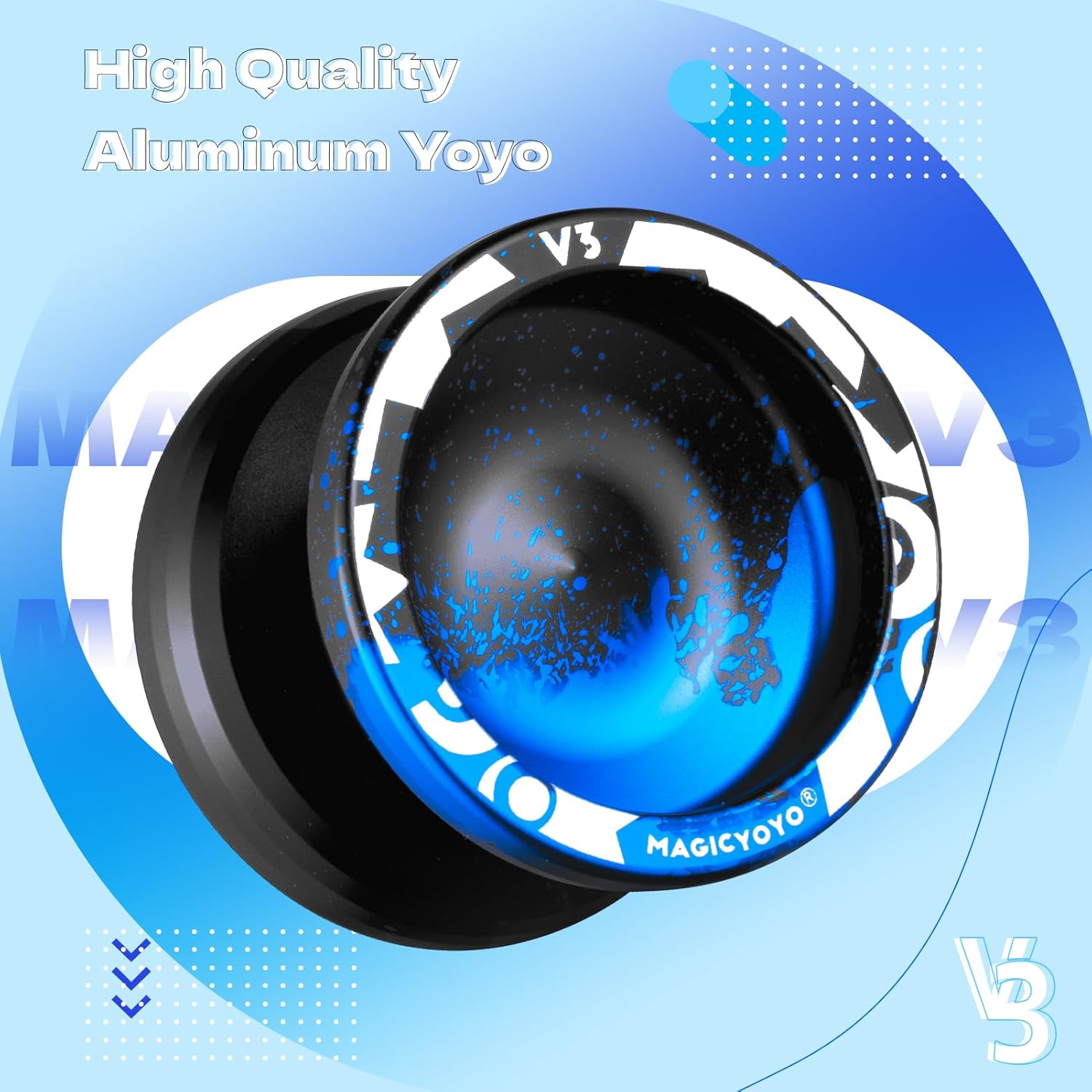 Thumbnail 1 de MAGICYOYO V3 Responsive Metal Yo-yo with 12 Strings