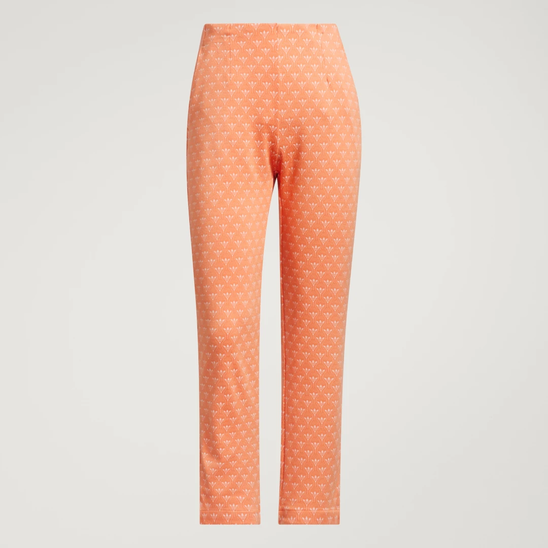 Detalle 2 de Pantalón Originals All Over de Adidas en color naranja