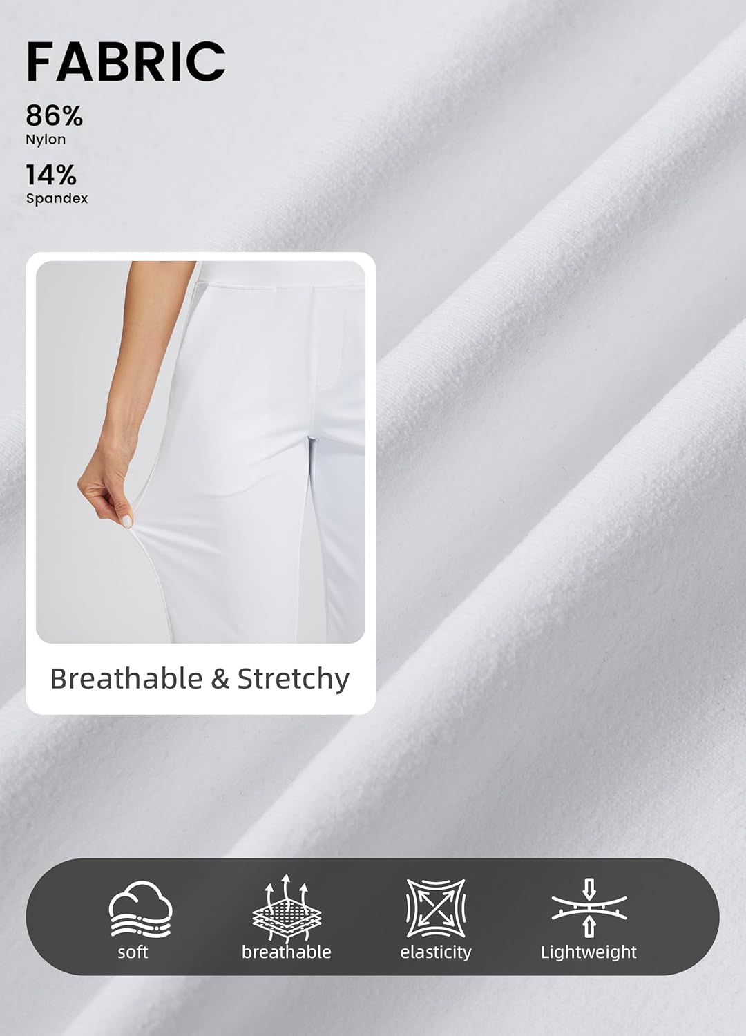 Thumbnail 4 de Libin Women’s Stretchy Golf Pants (7/8 Ankle) with 4 Pockets