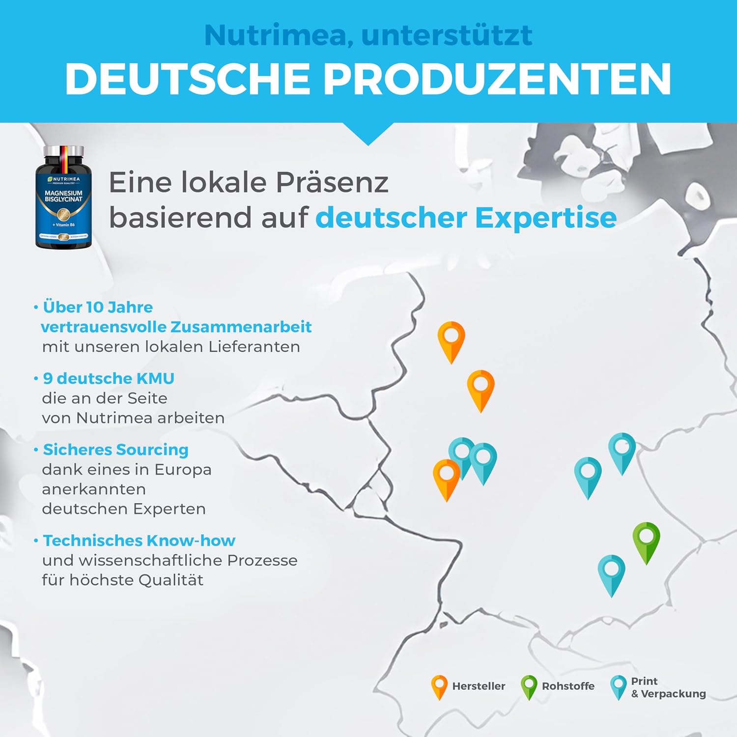 Detalle de Glucosamin & Chondroitin 4in1 Komplex mit MSM + Mangan – Gelenkkapseln für Knorpel und Bindegewebe