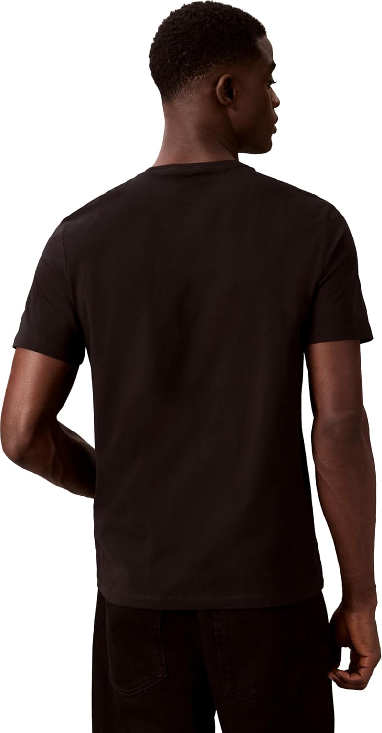 Detalle de Calvin Klein Men's 2-Tone CK Graphic Tee LV14RE829G (Pack of 1)