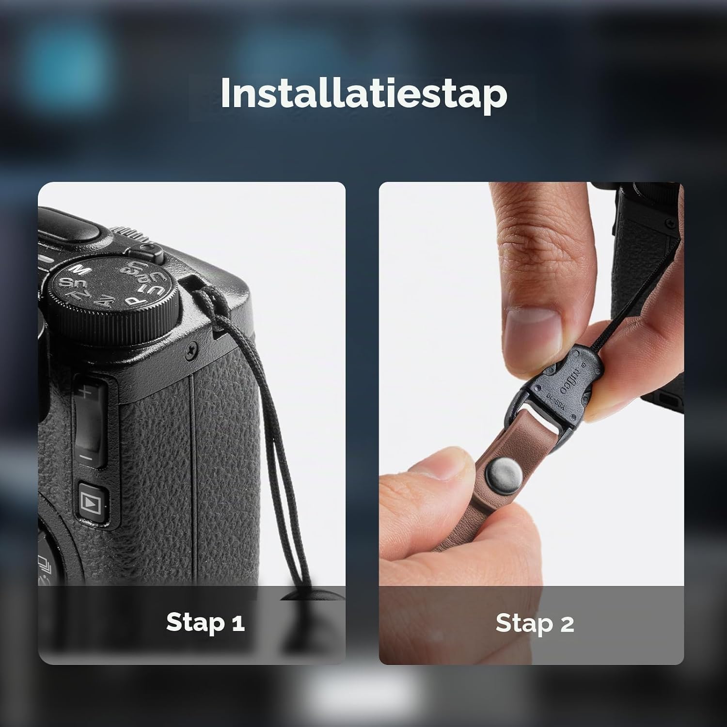 Detalle 2 de SMALLRIG Quick Release-schouderriem voor Ricoh GR, Sony ZV-1 en iPhone 17
