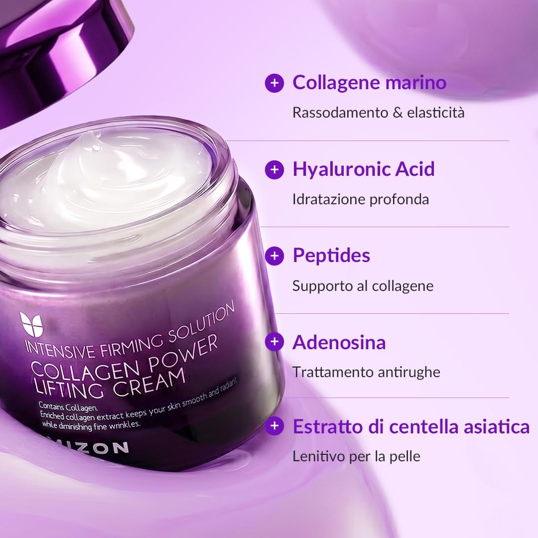 Detalle de Mizon Crema Power Lifting 75 ml