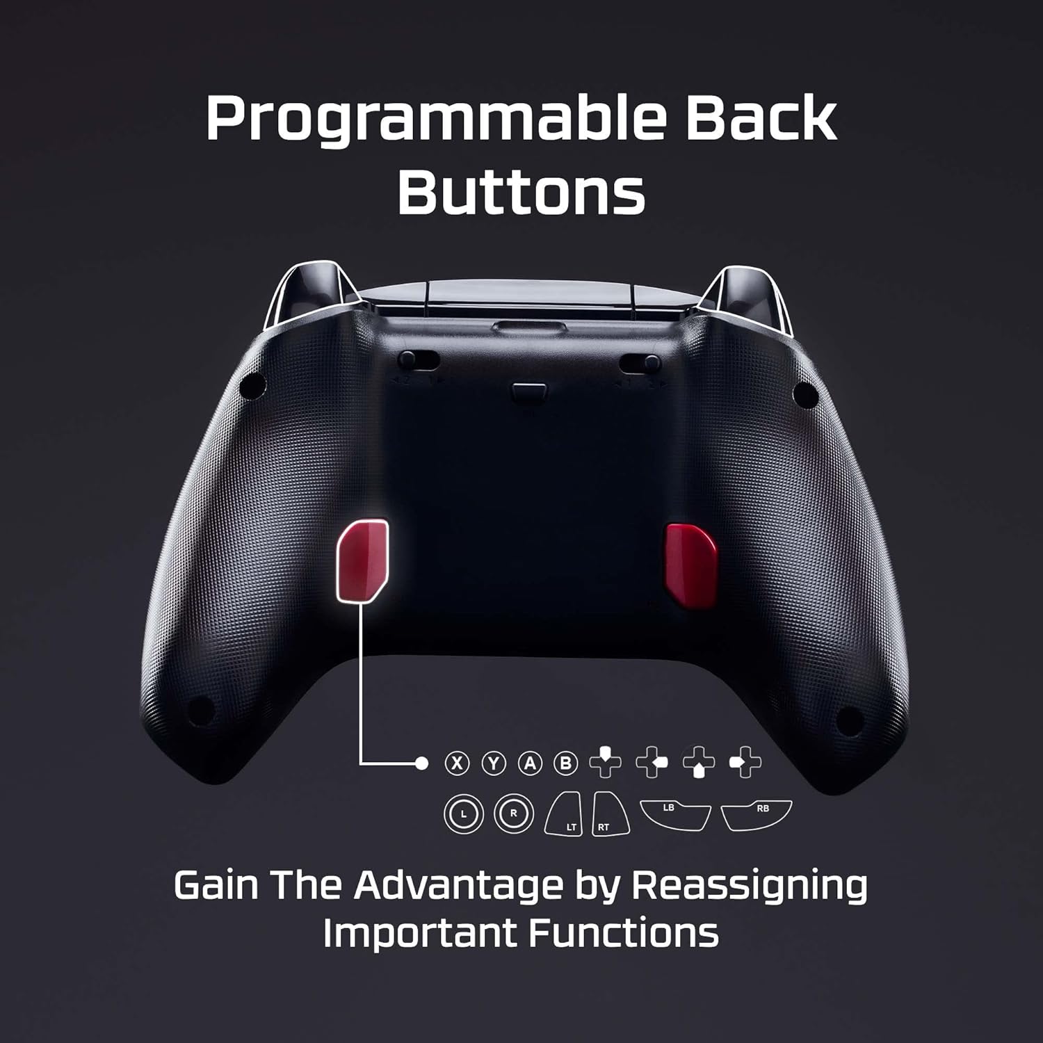 Thumbnail 3 de HyperX Clutch Gladiate: controller cablato USB-C per Xbox con doppio blocco dei grilletti e vibrazioni doppie
