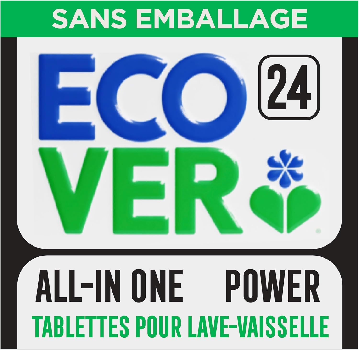 Thumbnail 2 de Ecover Power Tablettes lave-vaisselle tout-en-un — 24 tablettes parfum mandarine et citronnelle