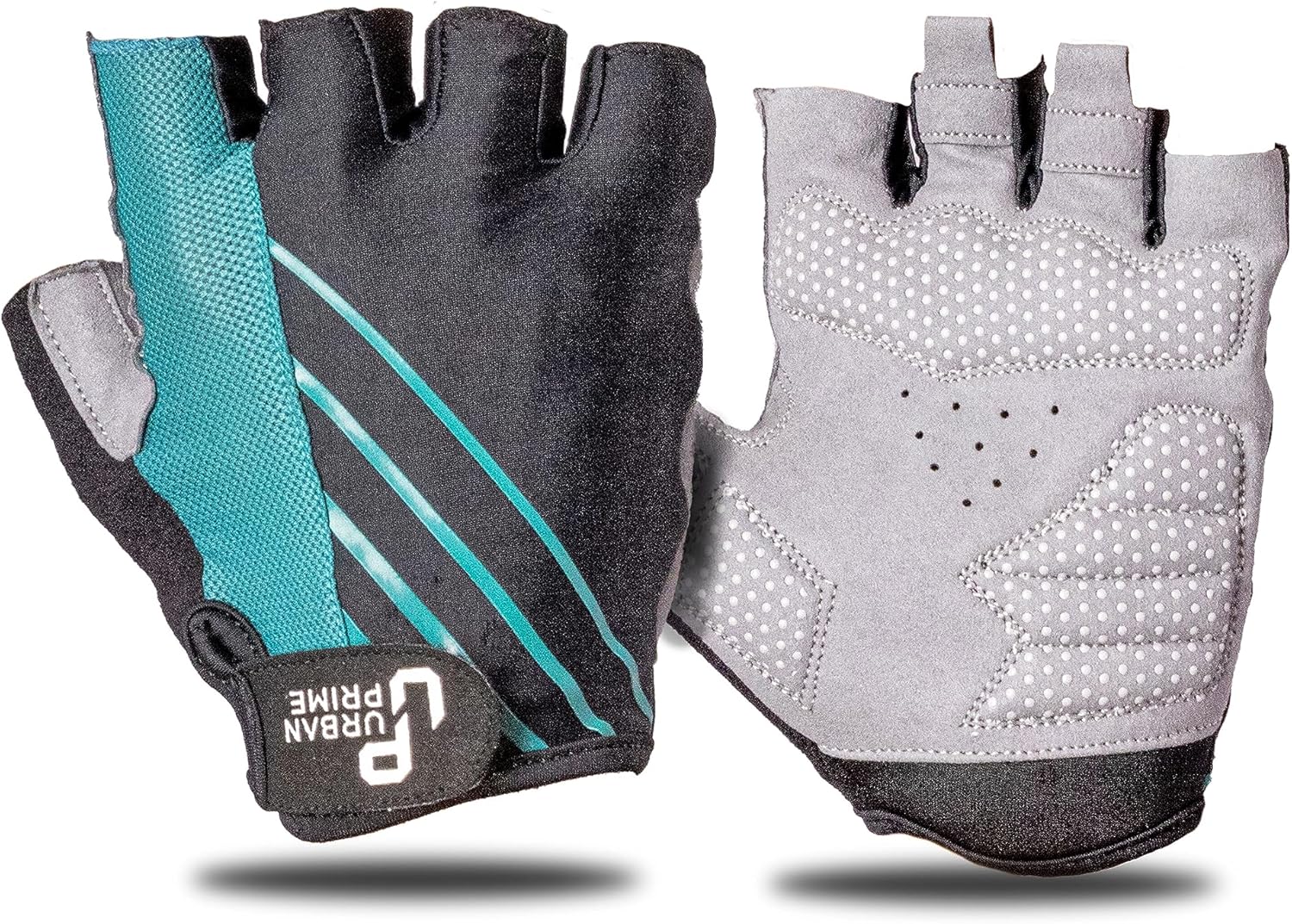 Thumbnail 6 de Urban Prime Short guanti da ciclismo con gel pads, traspirazione e chiusura in velcro