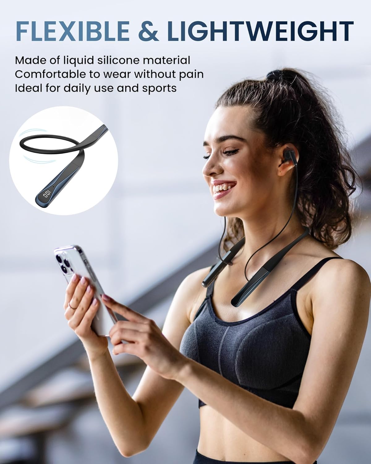 Thumbnail 6 de LAMA Neckband Headphones with Bluetooth 5.4 and ANC