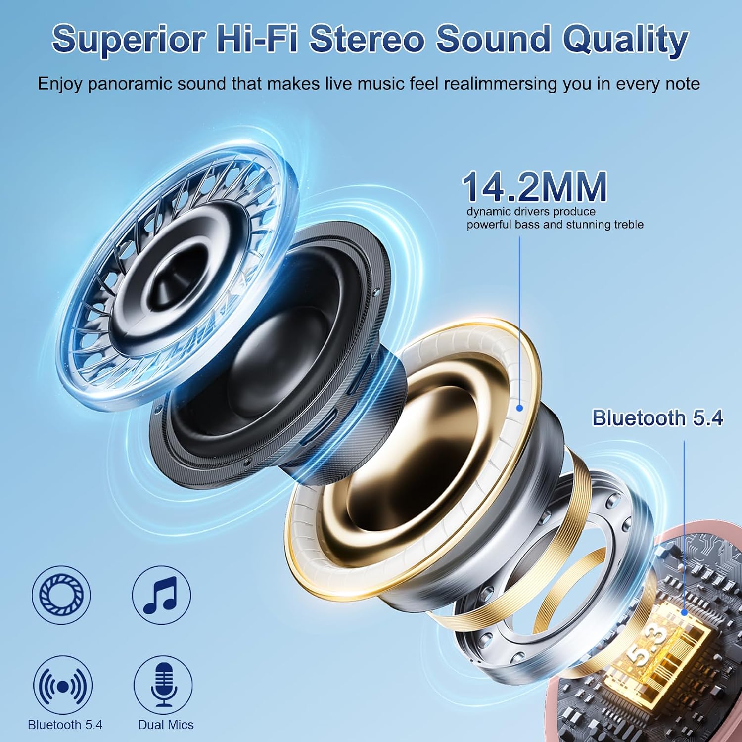 Thumbnail 6 de Translation Earbuds in Rose