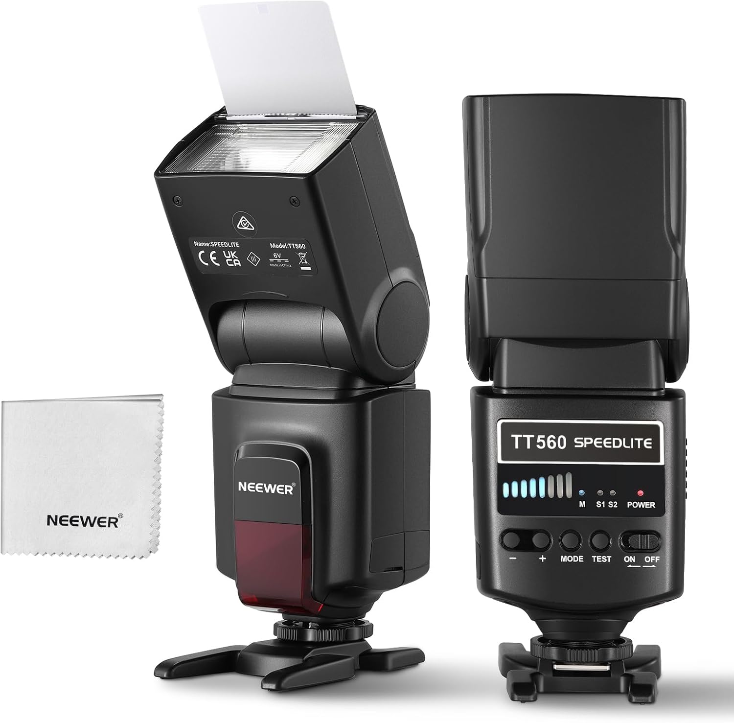Detalle de NEEWER TT560 Flash Speedlite for Canon, Nikon, Sony and more