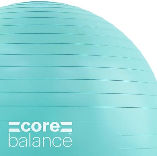Thumbnail 6 de Core Balance A-565646-EU Exercise Ball, Anti-Burst PVC with Pump