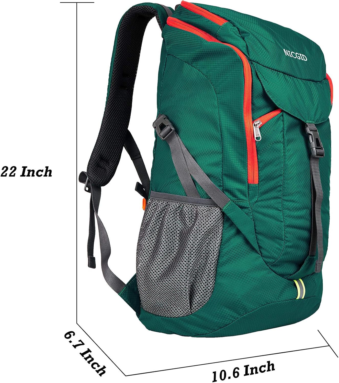 Thumbnail 6 de Nicgid 50L/60L/70L Lightweight Foldable Hiking Backpack – Versatile Water-Resistant Travel Rucksack